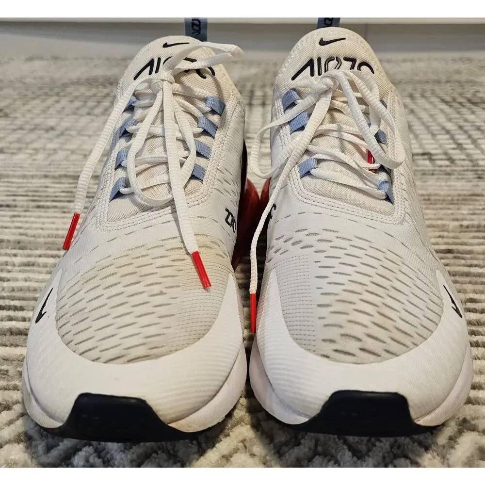 Nike Air Max 270 USA White Navy Chile Red Men's Size 11.5 DJ5172-100